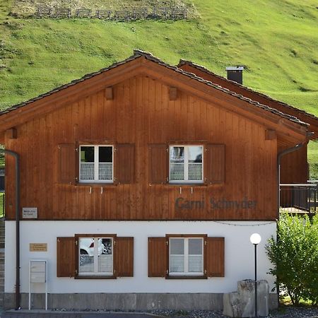 Schnider Bed&Breakfast und Café Vals Exterior foto