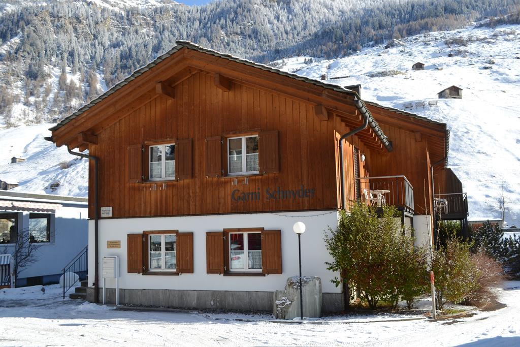 Schnider Bed&Breakfast und Café Vals Exterior foto