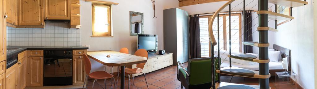 Schnider Bed&Breakfast und Café Vals Exterior foto